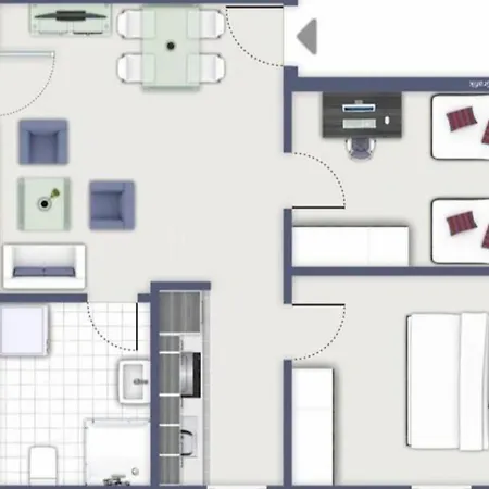 Апартаменты Jacobihof Haus 3 03 Даме